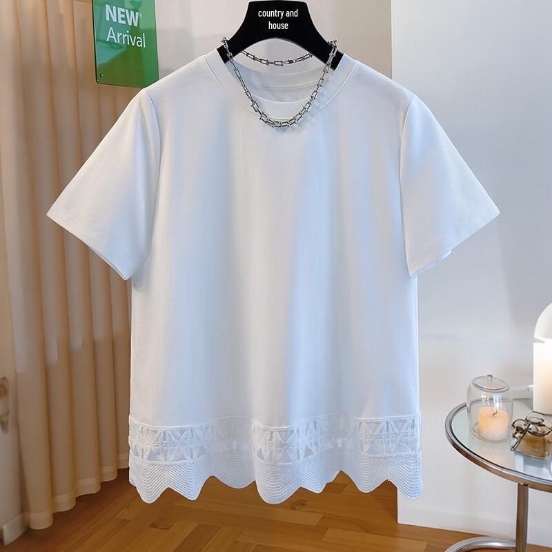 Women's Hollow-Out Short Sleeve T-Shirt