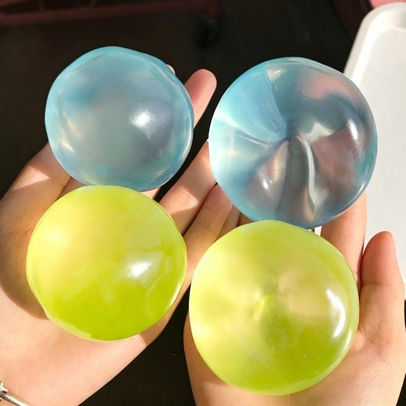 Moldable Stress Ball Coconut Oil Squishy Toys Transparency Maltose Fidget Toy Funny Anti-Stress Sensory Toy For Adults Gifts