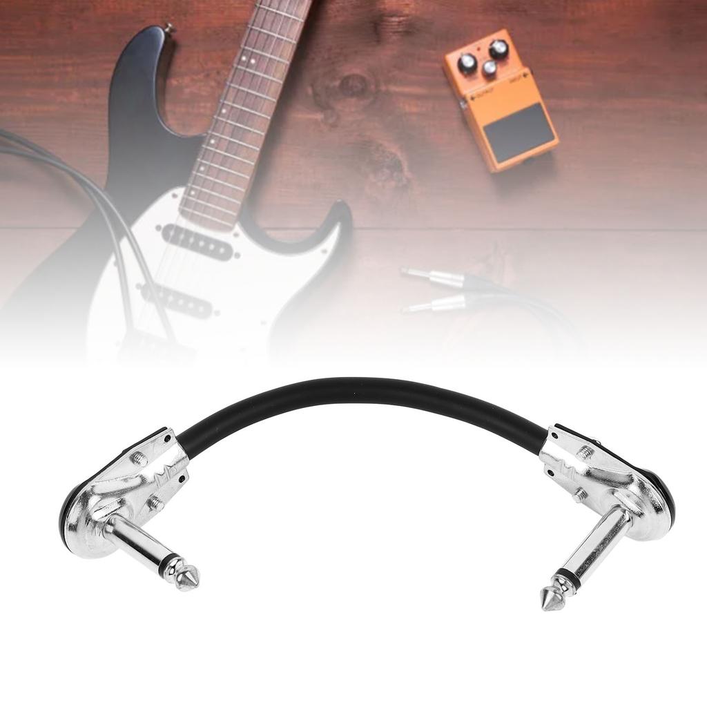 Guitar Effect Cable PVC Anti Wind Noise Suppression Portable Guitar Pedal Cord Patch Cable