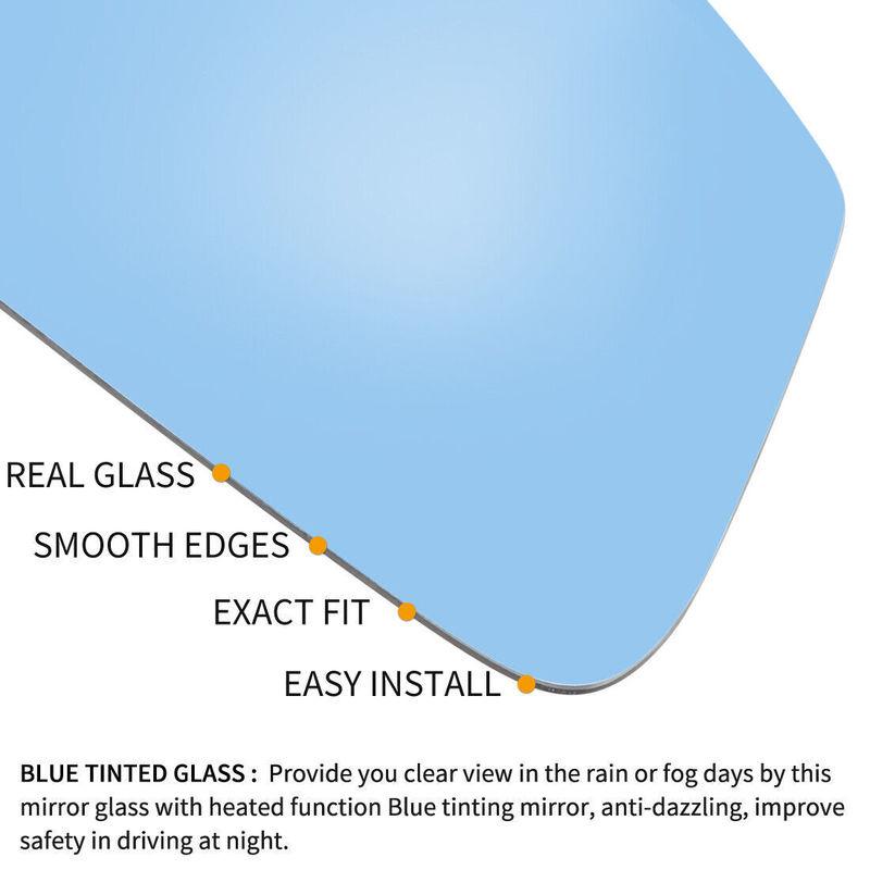 For BMW E46 3-Series 1999-2006 E65 E66 E67 7-Series 2001-2008 Left Right Rear View Lens Split Mirror Heated Glass Rearview Lens