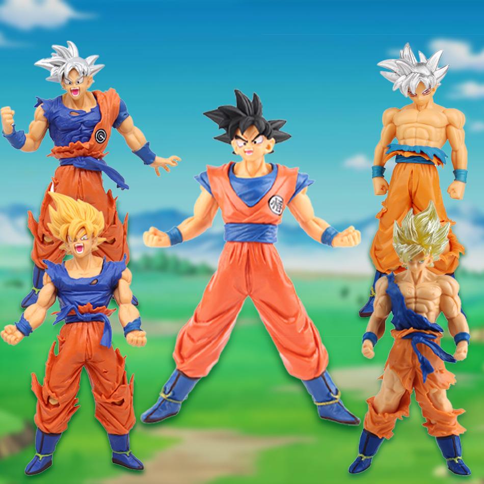 18 cm Son Goku Super Saiyan Figurka Anime Dragon Ball Goku DBZ Akční Figurka Hračky Model Dárky Sběratelské Figurky pro Děti