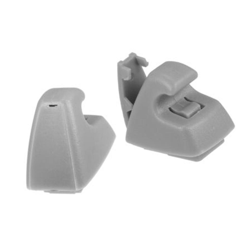 2x Gray Sun Visor Retainer Support Clip For Chevy Silverado 1500 Tahoe 15882854