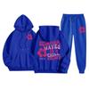 Autunno 2024 Set Felpe con Cappuccio da Donna Manica Lunga Felpe con Cappuccio+Pantaloni Sportivi Casual a Vita Alta con Coulisse Set 2 Pezzi Y2K