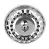 Kitchen Sink Basket Strainer Replacement Thickened Stainless Steel Sink Strainer with Bottom