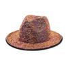Fedoras Rhinestone Fedora Hat for Women Gemstone Fedoras Jazz Top Hat Winter Handmade Performance Hat Party Hat Jackson Hats