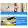 220V 2/3 Personen Paddel Kanu Luftpumpe Ruderboote Sommer Pool Wassersport Schlauchboote PVC Wasser Schwimmend Angeln Flussboot