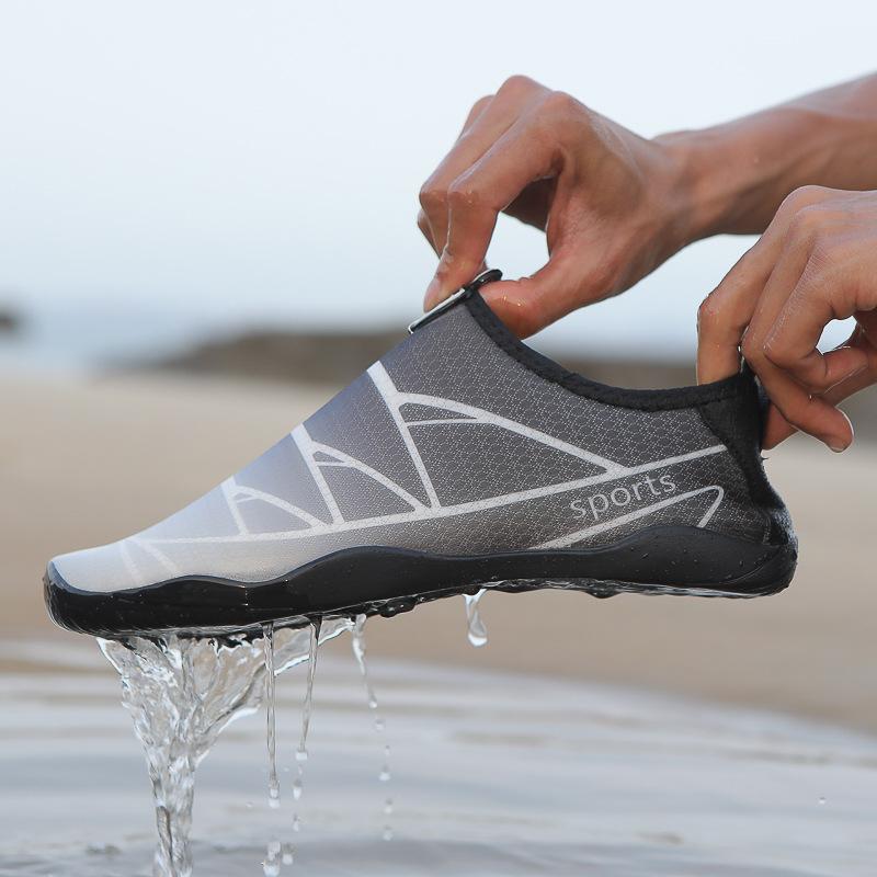 Wasserschuhe für Damen und Herren, barfuß, schnelltrocknende Aquasocken, zum Hineinschlüpfen, Schwimmen, Strandschuhe zum Angeln, Wandern, Surfen, Kajakfahren, Camping, Pool, Fluss, Yoga