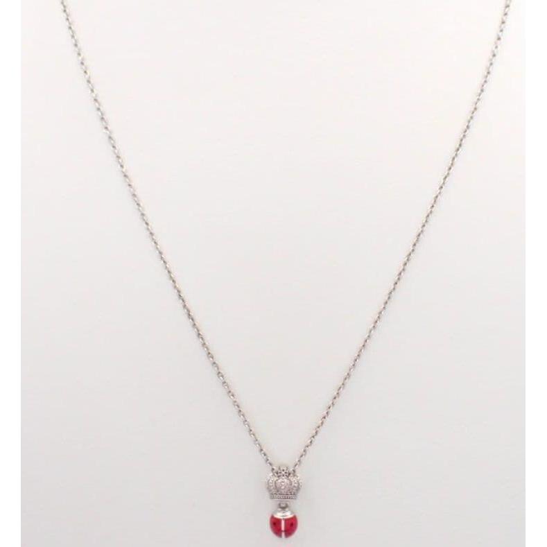 Used Justin Davis Necklace Jas SV925 with Stone 3.1g Good Condition