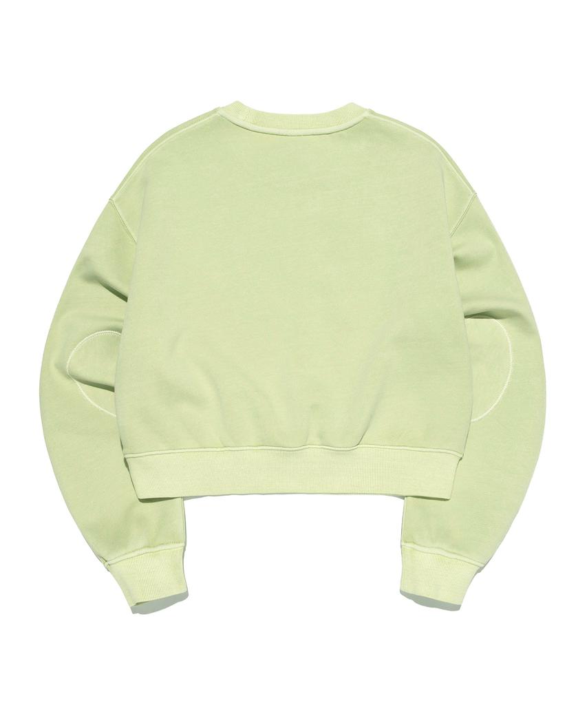 LEE Women Big Twitch Logo Dyed Sweatshirt Green