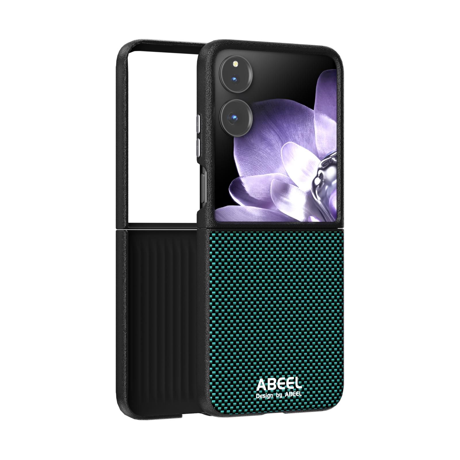 

For Xiaomi Mix Flip Case Slim Rigid Shockproof Magnetic Suction Carbon Fiber Foldable Folio Case Cover Alloy Lens Grip Etui For Xiaomi Mix Flip&PC&Xiaomi Mix Fold 4 зелёный