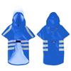 Large Dog Raincoat Corgi Cloak Style Puppy Waterproof Dog Clothes Reflective Pet Windproof Rainproof Hooded Raincoat For Dog