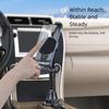 Verstellbarer Auto-Getränkehalter-Handy-Ständer Für 4,5-13-Zoll-Geräte Mit 360-Grad-Drehung Und Stabiler Basis