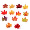 8cm Gesimuleerd Esdoornblad 100/200 stuks Bruiloft Verjaardag Locatie-indeling Thanksgiving Festival Decoratie Foto Props Tapijt Decoratie