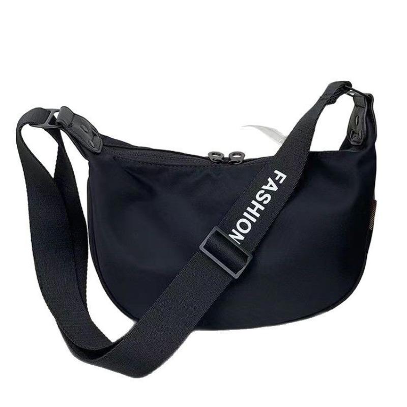 Torba na ramię o dużej pojemności w kształcie pierożka, Niszowa, codzienna i sportowa torba na jedno ramię dla kobiet