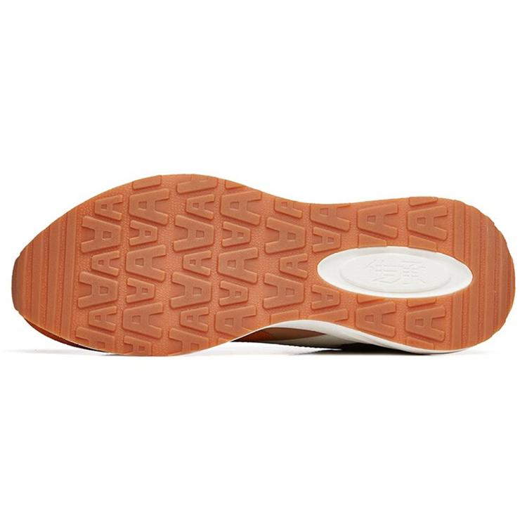 New Anta Heritage 3.0 Anti-Slip Wear-Resistant Low-Top Sports Casual Shoes Men's Tan 112248871-5