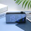 Creative Knob Electronic Clock Clock Digital Mirror Clock Knob Electronic Alarm Clock Mirror Clock Simple Table Clock