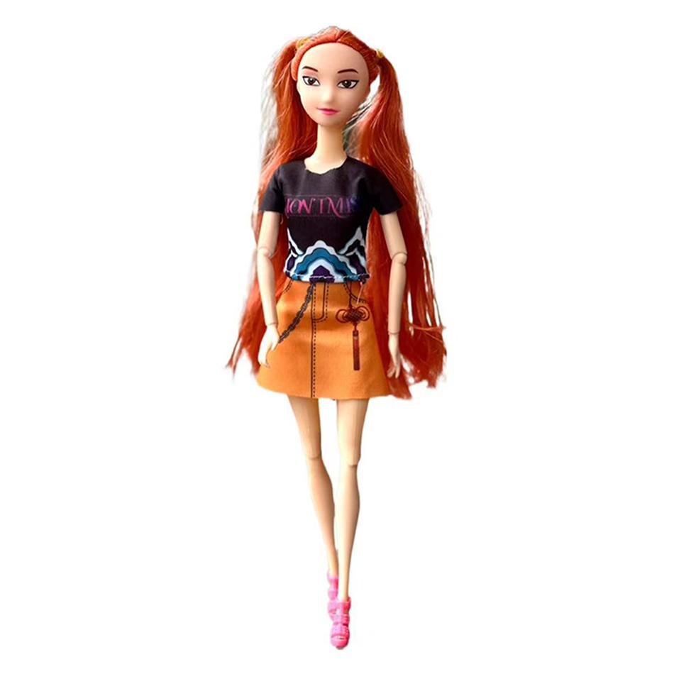 30cm Puppen Spielzeug Kpop Dämonenjäger Actionfigur Spielzeug Rumi Mira Zoey Schöne Prinzessin Baby Mädchen Puppen Kunststoff DIY Spielzeug für Mädchen