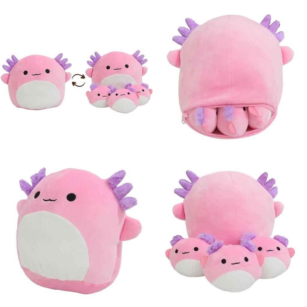 Super Soft Squishmallow Axolotl Plush Toys Stuffed Animal Doll Kids Xmas Birthday Gift