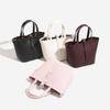 Qixi Gift Senior Litchi Vegetable Basket Bag Bucket Bag New Portable Commuting Shoulder Messenger Bag Female