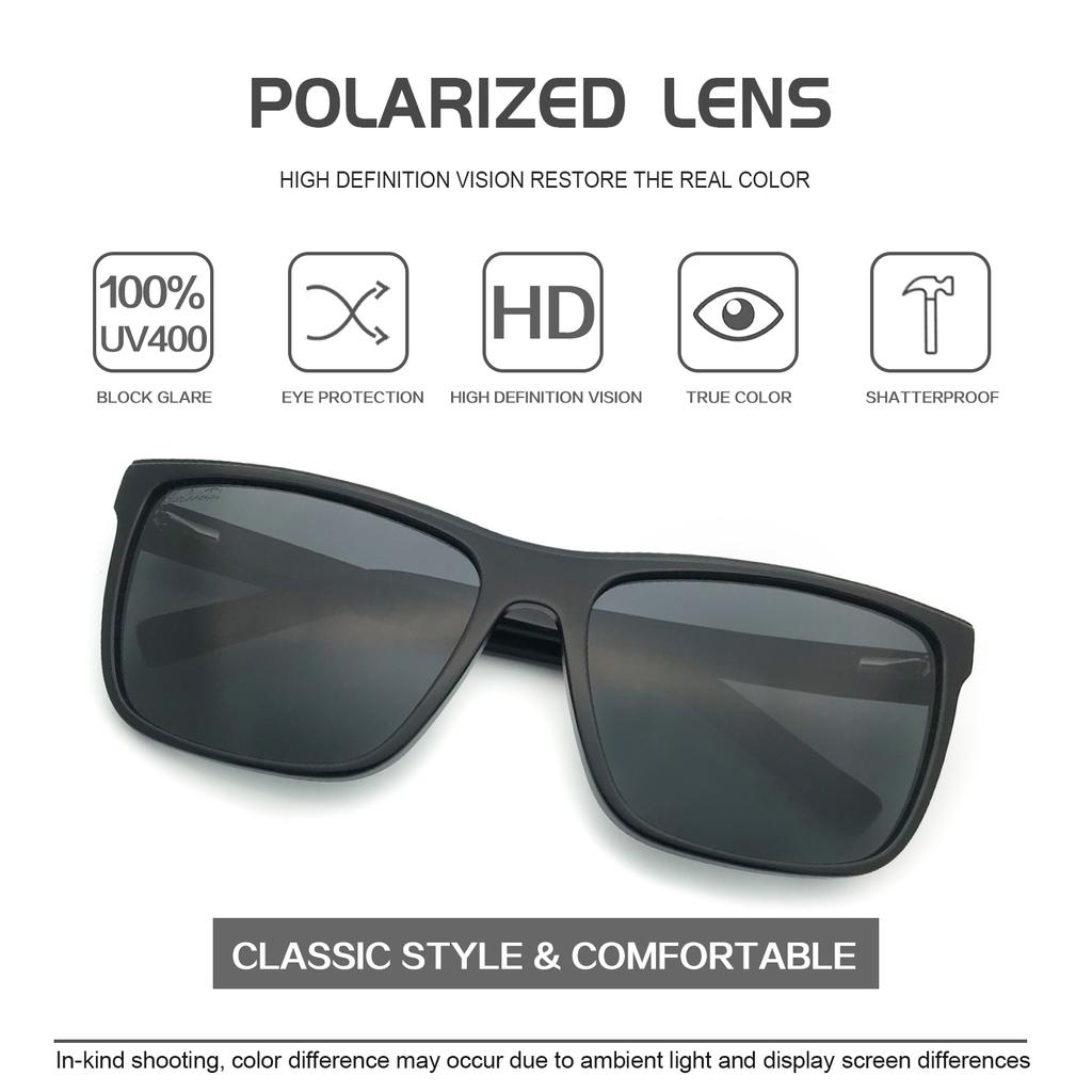 Men's High Quality Sunglasses New Design Custom Logo Square Frame Fashion Sunglasses