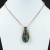 Labradorite Pendant Copper Wire Wrapped Pendant Handmade Pendant Gemstone Jewelry Birthday Gift For Her Copper Jewelry Labradorite Jewelry