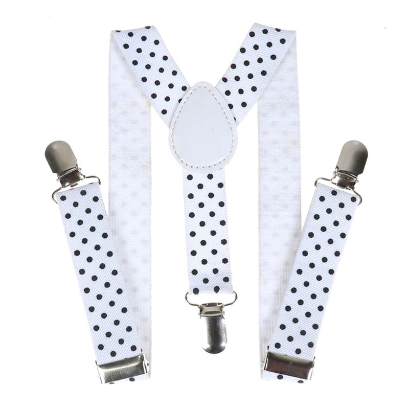 

Children Suspenders Elastic Chain Metal Clip Kid Suit Belt Black Kid Adjustable Elastic Strap for Shirt Suit Accessories