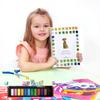 12 Farben Aquarell-Arbeitsbuch Anfängerfreundliches Aquarellfarben-Set mit Pinsel Kunsthandwerk Malzubehör für Erwachsene Jugendliche
