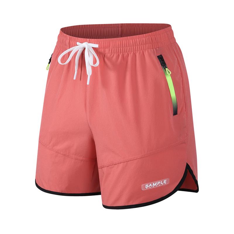 Men's Quick-Dry Ice Silk Sports Shorts - Plus Size, Casual Beach Fitness & Running Pants