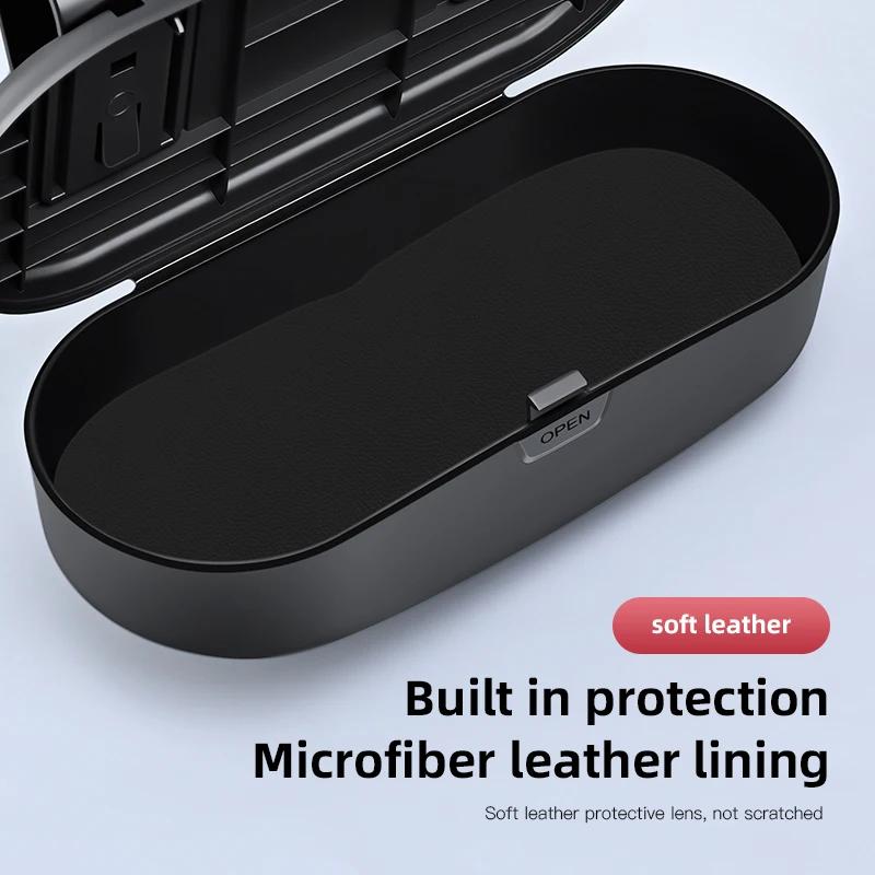YMIN2 Lexus Car Glasses Box Car Sunglasses Holder Sun Visor Storage Case For ES300h IS300h IS250 LX570 NX300h RX400h UX LX600 Ct200h