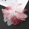 10Pcs 3D Flower Organza Lace Patches Applique For Bridal Wedding Dress Home Gradient Lace Trim Sewing Accessories Room Decora
