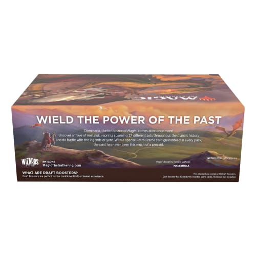 Magic: The Gathering Dominaria Remastered Draft Booster, English Version, 36 Packs, MTG Trading Cards, Wizards of the Coast, D15040000
