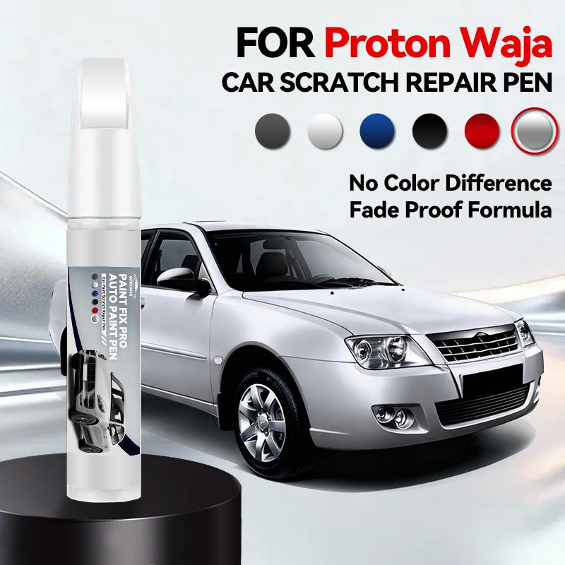 

Car Paint Repair Pen For 2000-2021 PROTON WAJA Paint Scratch Repair Accessories Black A0034 Blue A0019 Gold A0050 Red A0016 срібний
