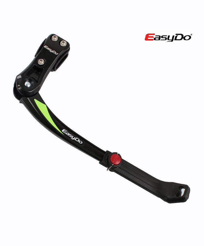 EasyDo KA59 Aluminum Bike Kickstand | Adjustable 24"-29" Mountain Bike Support Stand