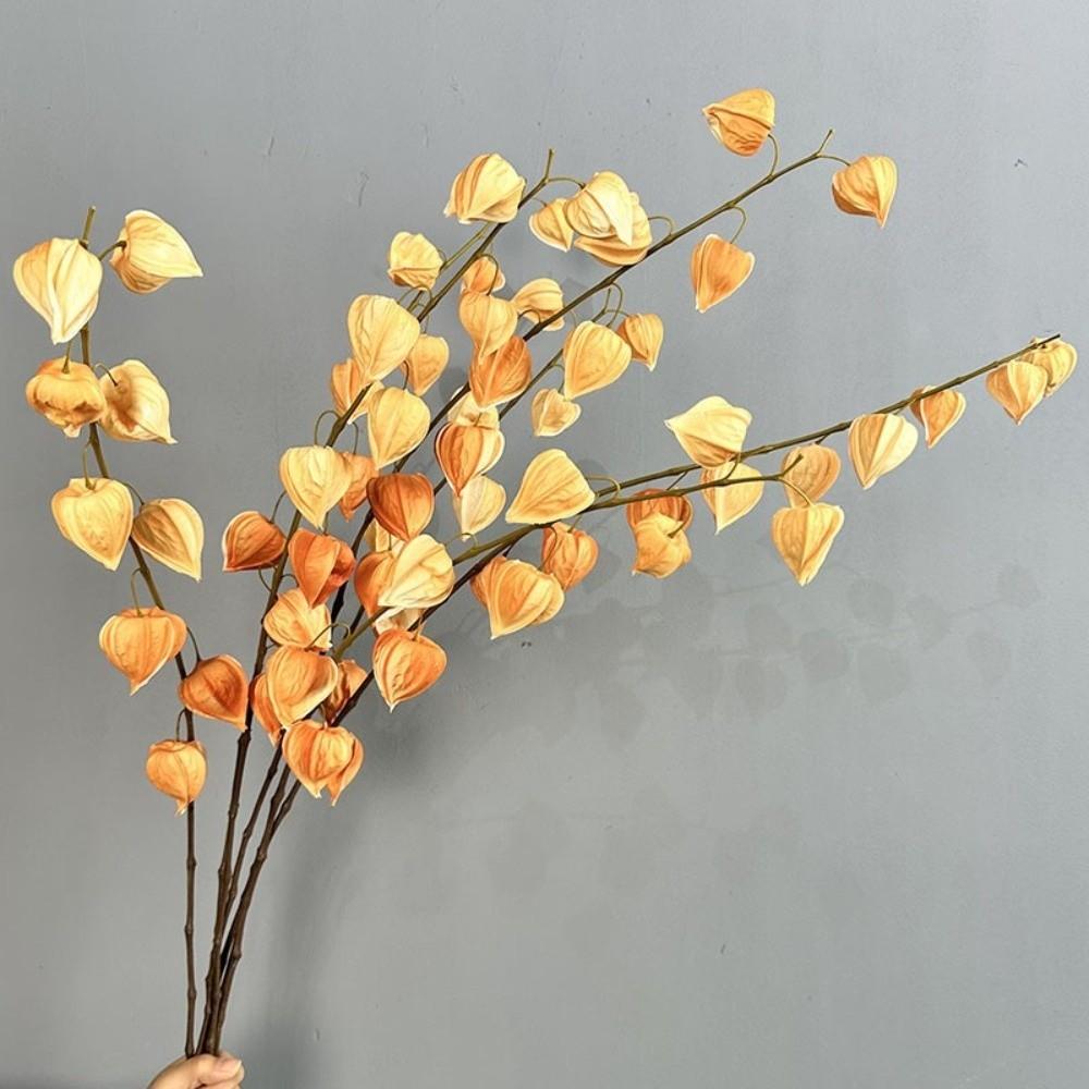 83cm Artificial Coco Pod Branches Real Touch Fake Plants Lantern Fruit Branch  Indoor Outdoor