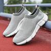 Damen Freizeitschuhe Modisch und Atmungsaktiv Mesh Flach Sportschuhe Weiße Socken Schuhe Tennis Damen Trend Neues Produkt