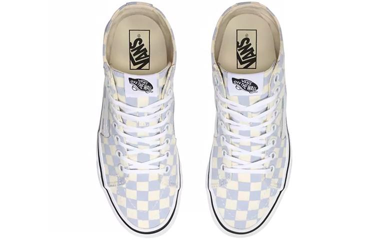 Men's Sneakers Vans Sk8-Hi Tapered 'Checkerboard - Zen Blue'