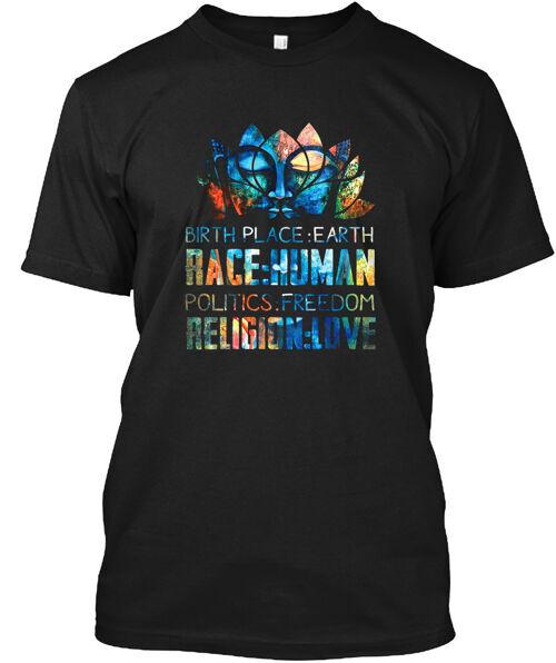Peace And Love Is My Religion  Made in the USA Size S to 5XL Unisex T-Shirt L