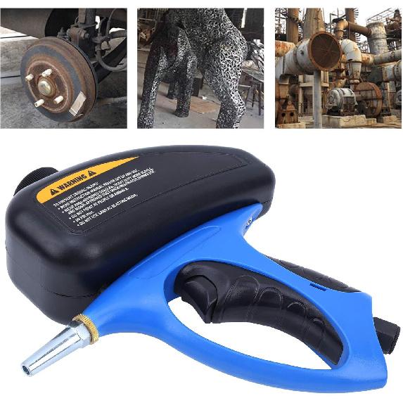 Sand Blaster, Portable Manual Sandblasting Gun Handheld Pneumatic Sandblaster Gun for Remove Paint Scale and Grime on Surfaces