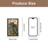 Plant Leaf Flower Themed Sticker Adheisve PET Sticker for Scrapbooking Journal Planner Phone Case Photo Album