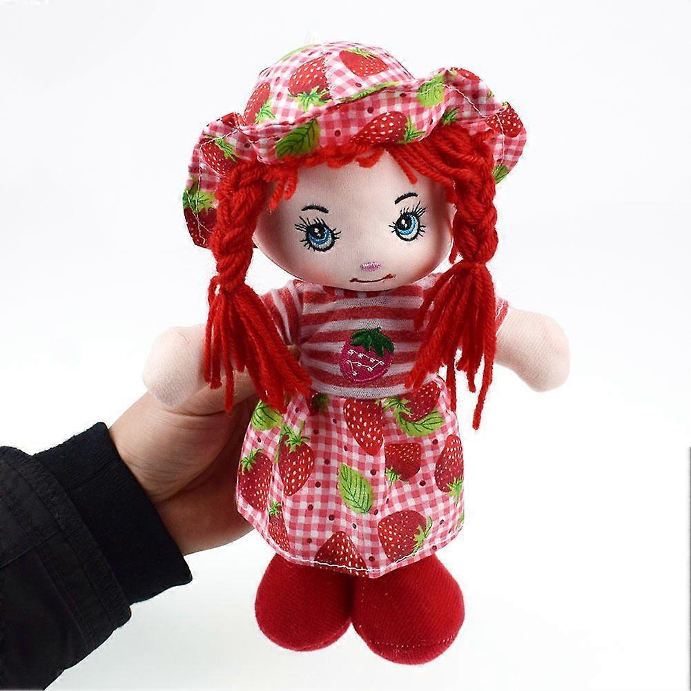 Süße Puppe Obstkleidung Mädchen Plüschtier Kindergeschenk 25cm