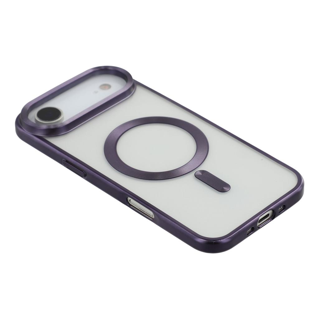 For iPhone Air Case Matte Electroplating Phone Cover Compatible with MagSafe