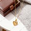 Niche Sweet Stainless Steel Heart Pendant Women’s Versatile Clavicle Chain Light Luxury Necklace