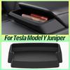For Tesla Model 3 Highland Model Y Juniper Center Console Armrest Storage Box Eyeglasses Holder Armrest Tray Silicone Accessory