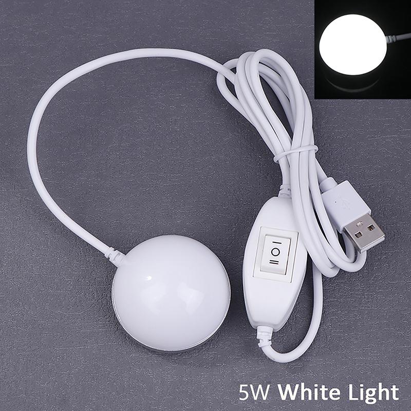 

1 шт. Usb 5 В мини светодиодный ночник для общежития портативный магнит 2 Вт 5 Вт светодиодный настенный светильник для спальни для кемпинга на открытом воздухе аварийная лампа 5W белый