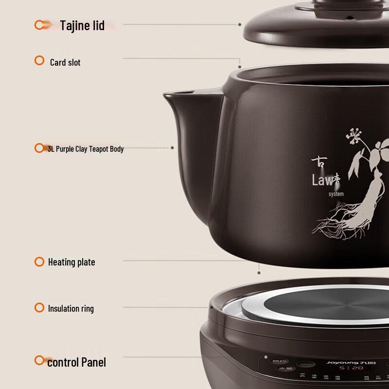 Joyoung GD5005BQ Automatic Electric Herbal Medicine Pot CN plug (adapter included)