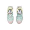 Li Ning Slip Resistant And Breathable High top Vintage Basketball Shoes Women's Electric Blue AGBQ062-3