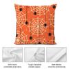 Happy Halloween scary spider web Pillow Case Short plush Double-sided Print Square Throw Pillow Covers Sofa Home Cushion Decor