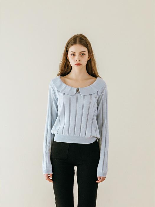 TINKNIT Frill Knit_Coral