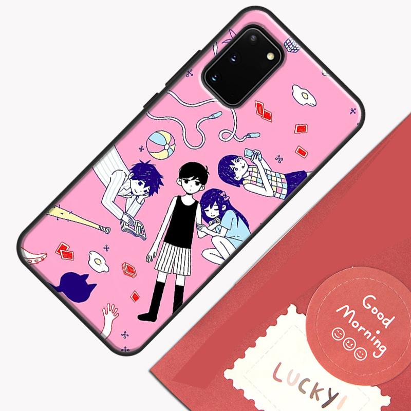 Omori Game Case For Samsung Galaxy S22 S21 S23 Ultra Note 20 S8 S9 S10 Note 10 Plus S20 FE Back Cover