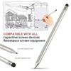 2 In 1 Drawing Cell Phone Smartphone  Pen Capacitive Pen Caneta Touch Pen Stylus Pen